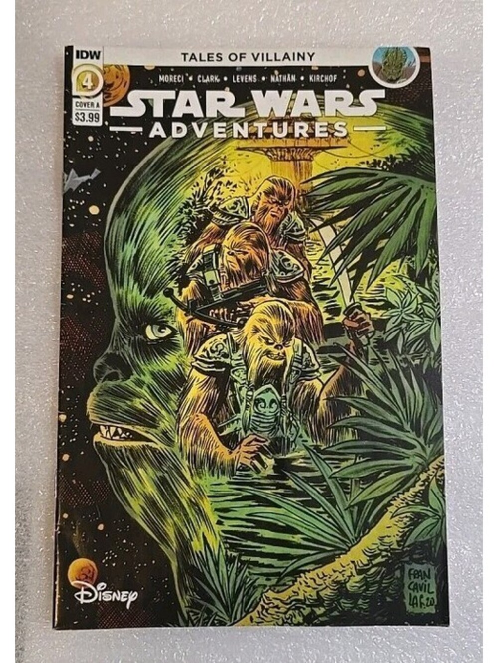 2020 SEPT #4 DISNEY STAR WARS ADVENTURES COMIC BOOK TALES OF VILLAINY MINT